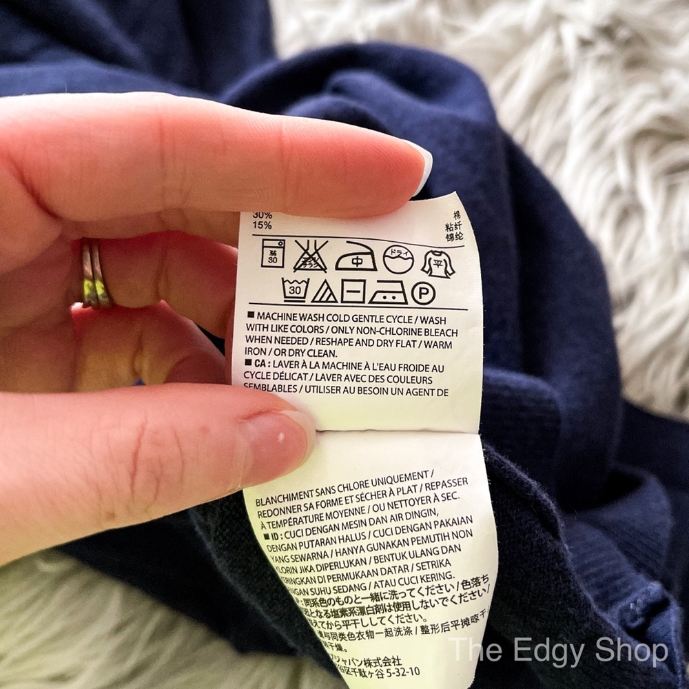 Old Navy | Crewneck Button Cardigan Sweater - Picture 6 of 6